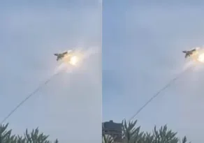 Imagem ilustrativa da imagem VÍDEO | Avião escapa por pouco de míssil nos céus de Ruanda