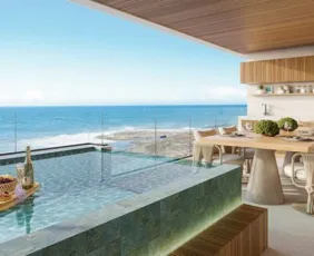 Imagem ilustrativa da imagem Apartamento inteligente com piscina na varanda em Guarapari