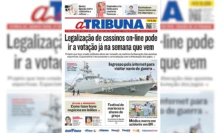 Imagem ilustrativa da imagem Confira os destaques do jornal A Tribuna desta quinta-feira