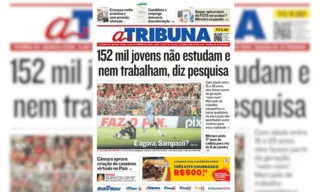 Imagem ilustrativa da imagem Confira os destaques do jornal A Tribuna desta quinta-feira