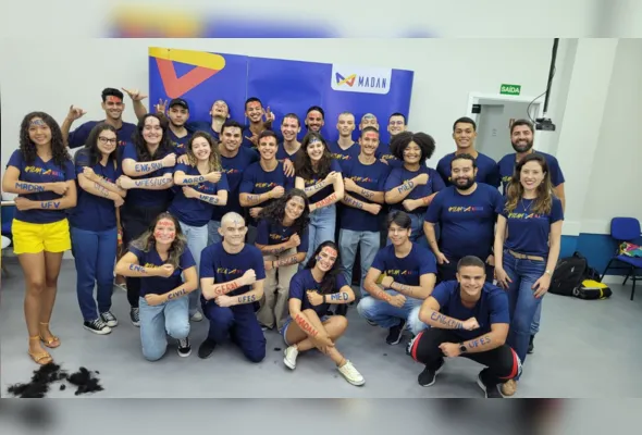 Estudantes do curso pré-vestibular do Centro Educação Madan, de Jardim da Penha,  aprovados no Sisu 2023