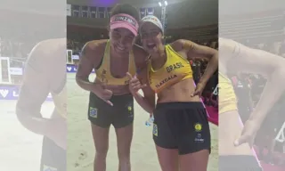 Imagem ilustrativa da imagem Brasileiras perdem na final e ficam com o vice no Mundial de vôlei de praia