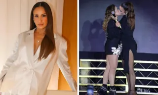 Imagem ilustrativa da imagem Claudia Leitte diz que não beijaria Ivete e Daniela Mercury