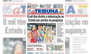 Imagem ilustrativa da imagem Confira os destaques do jornal A Tribuna desta quarta-feira