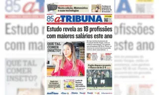 Imagem ilustrativa da imagem Confira os destaques do jornal A Tribuna desta quinta-feira
