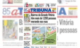 Imagem ilustrativa da imagem Confira os destaques do jornal A Tribuna desta quinta-feira