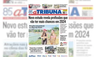 Imagem ilustrativa da imagem Confira os destaques do jornal A Tribuna desta quinta-feira