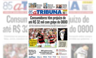 Imagem ilustrativa da imagem Confira os destaques do jornal A Tribuna desta segunda-feira