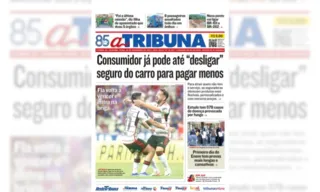 Imagem ilustrativa da imagem Confira os destaques do jornal A Tribuna desta segunda-feira