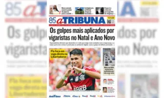 Imagem ilustrativa da imagem Confira os destaques do jornal A Tribuna desta segunda-feira