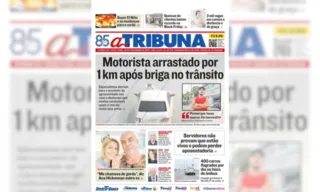 Imagem ilustrativa da imagem Confira os destaques do jornal A Tribuna desta terça-feira