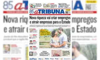 Imagem ilustrativa da imagem Confira os destaques do jornal A Tribuna deste domingo