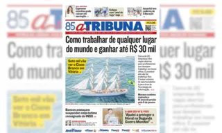 Imagem ilustrativa da imagem Confira os destaques do jornal A Tribuna deste sábado