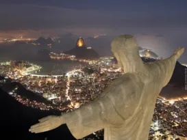 Imagem ilustrativa da imagem Estátua de Nossa Senhora Aparecida maior que o Cristo Redentor é inaugurada em SP