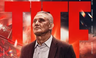 Imagem ilustrativa da imagem Flamengo anuncia Tite como técnico até dezembro de 2024