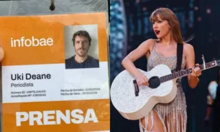 Imagem ilustrativa da imagem Influenciador é preso ao tentar entrar no show de Taylor Swift com credencial falsa