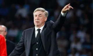 Imagem ilustrativa da imagem Real Madrid quer agilizar renovação com Ancelotti para dezembro, diz jornal