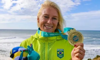 Imagem ilustrativa da imagem Tatiana Weston-Webb conquista medalha de ouro para o Brasil no Pan-Americano