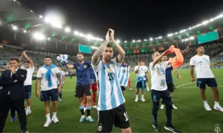 Imagem ilustrativa da imagem Vaiado e aplaudido, Messi diz que jogo se tornou secundário no Maracanã