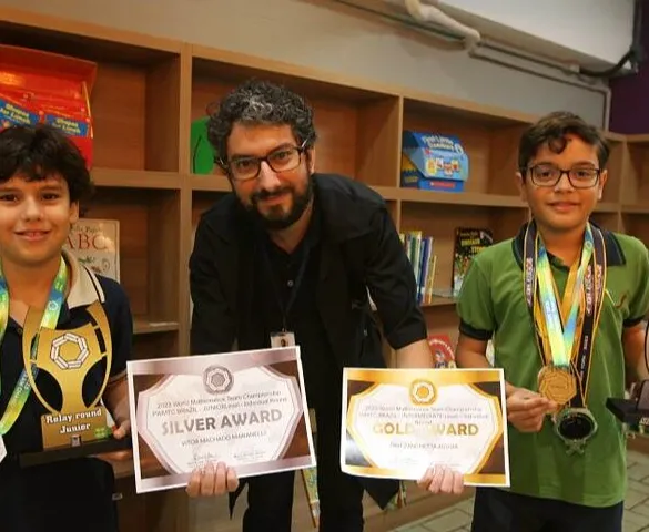 Imagem ilustrativa da imagem Crianças do ES faturam ouro em campeonato de Matemática