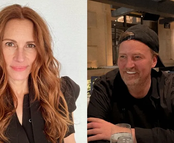 Imagem ilustrativa da imagem Julia Roberts lamenta a morte de Matthew Perry