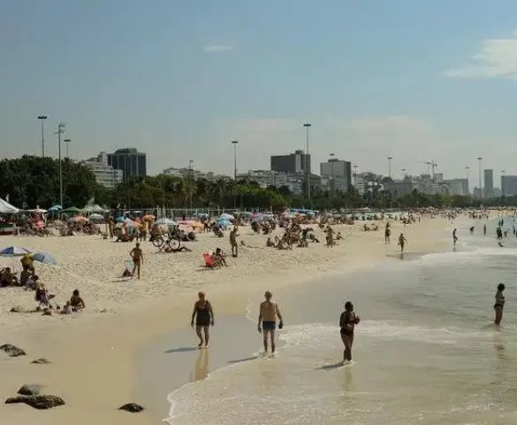Imagem ilustrativa da imagem Rio registra sensação térmica de 52,7 ºC no início da manhã