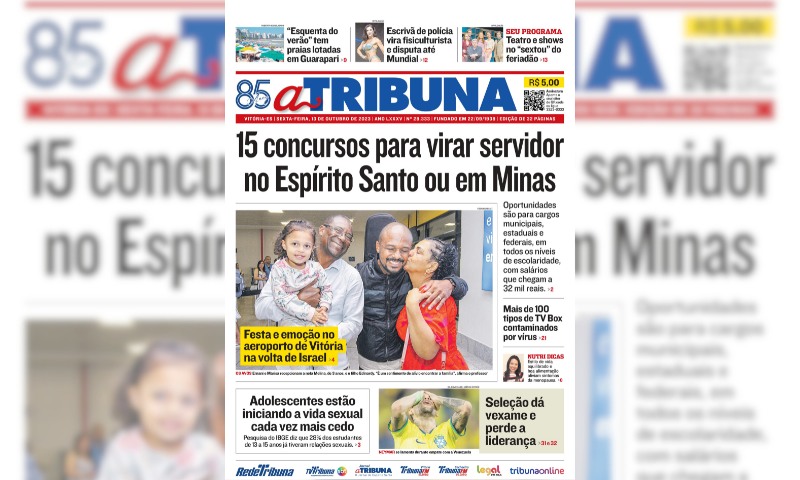 Confira Os Destaques Do Jornal A Tribuna Desta Sexta Feira Tribuna Online Seu Portal De Notícias 2452