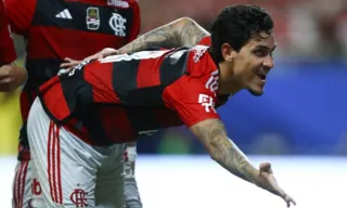 Imagem ilustrativa da imagem Com titulares, Flamengo atropela Audax em estreia no Campeonato Carioca