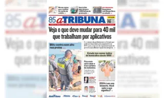 Imagem ilustrativa da imagem Confira os destaques do jornal A Tribuna desta quarta-feira