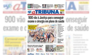 Imagem ilustrativa da imagem Confira os destaques do jornal A Tribuna desta quarta-feira