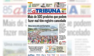 Imagem ilustrativa da imagem Confira os destaques do jornal A Tribuna desta quinta-feira