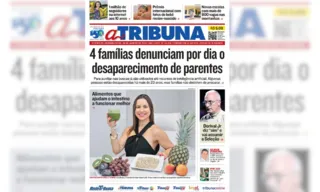 Imagem ilustrativa da imagem Confira os destaques do jornal A Tribuna desta segunda-feira