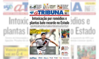 Imagem ilustrativa da imagem Confira os destaques do jornal A Tribuna desta segunda-feira