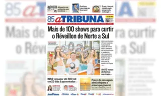 Imagem ilustrativa da imagem Confira os destaques do jornal A Tribuna desta sexta-feira