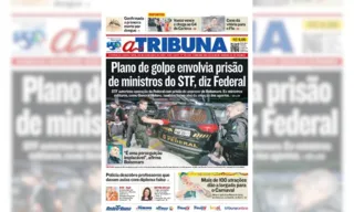 Imagem ilustrativa da imagem Confira os destaques do jornal A Tribuna desta sexta-feira