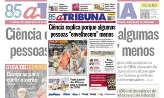 Imagem ilustrativa da imagem Confira os destaques do jornal A Tribuna deste domingo