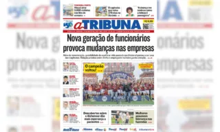 Imagem ilustrativa da imagem Confira os destaques do jornal A Tribuna deste domingo