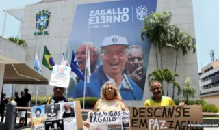 Imagem ilustrativa da imagem Corpo de Zagallo é enterrado no Rio com homenagens e presença de ex-jogadores
