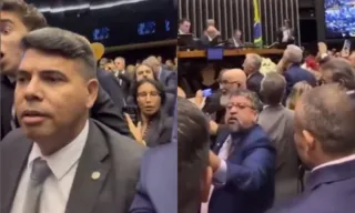 Imagem ilustrativa da imagem Deputado do ES leva tapa no rosto durante sessão no Congresso Nacional