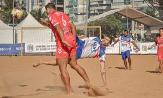 Imagem ilustrativa da imagem Desafio de Futebol de Areia em Jacaraípe