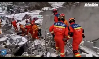 Imagem ilustrativa da imagem Deslizamento de terra soterra 47 pessoas e mata duas na China