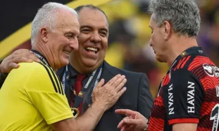 Imagem ilustrativa da imagem Dirigentes do Flamengo retrucam Dorival Júnior, técnico da seleção: 'Mentira dele'