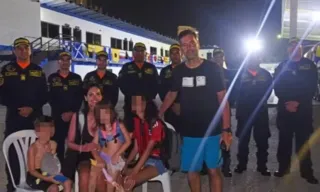 Imagem ilustrativa da imagem Família brasileira é resgatada após ficar 9 horas à deriva no mar do Caribe