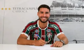 Imagem ilustrativa da imagem Fluminense renova com o volante Martinelli até 2026: 'Espero uma grande temporada'