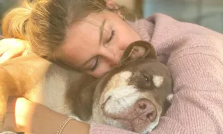 Imagem ilustrativa da imagem Gisele Bündchen e Tom Brady lamentam morte da cachorra da família: 'Anjo da guarda'