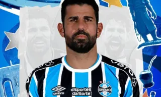 Imagem ilustrativa da imagem Grêmio define Diego Costa, ex-Botafogo, como substituto de Luis Suárez