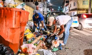 Imagem ilustrativa da imagem Greve dos garis: mutirão recolhe 74 toneladas de lixo nas ruas de Vitória