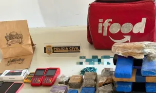 Imagem ilustrativa da imagem Polícia prende suspeitos de vender drogas por delivery e clonar cartões no ES