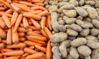 Imagem ilustrativa da imagem Preço da cenoura sobe quase 44% em janeiro, e batata aumenta 29%