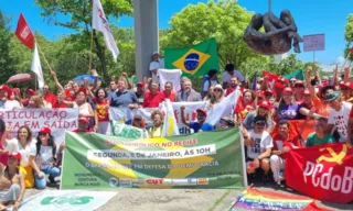 Imagem ilustrativa da imagem Recife resiste: ato em defesa da democracia no Monumento Tortura Nunca Mais